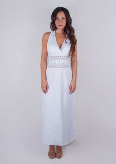 Robe Fête Broidé a la Main