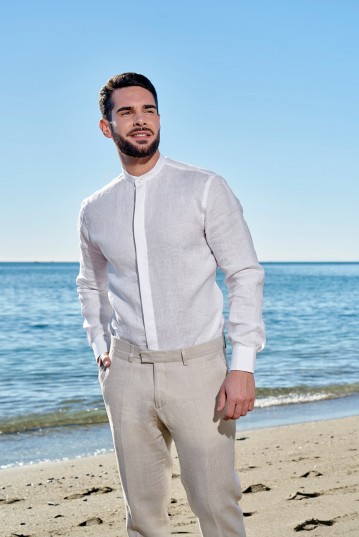 Chemise en lin Banus